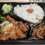 肉汁餃子のダンダダン - 　油淋鶏弁当　650円