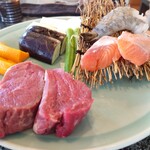 Steakhouse syu - フィレ、海鮮、野菜