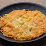 Cheese potato pancake