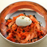 kimchi bibim noodles