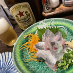 めしと酒 高ひろ - おすすめ刺身　イワシ　¥640