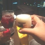 ダイナミックキッチン＆バー 燦 - お仕事お疲れ様　乾杯！