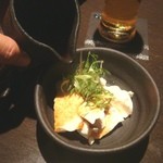 ダイナミックキッチン＆バー 燦 - 薬味とダシをかけていただく