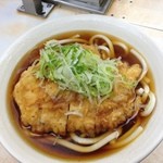 常盤軒 - メガチキン竜田うどんだよ！