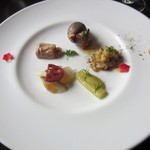 キャラント キャトル - Aランチ￥1500（本日のオードブル4種）