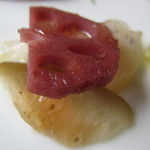 キャラント キャトル - かますのマリネ（無花果と蓮根）