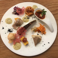 コンフォルタ - ランチ前菜盛り合わせ