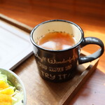 マグノリアの小径 - ランチセットのスープ