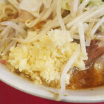 ラーメン二郎 - ニンニク多め