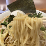 Raamen Fujinami - もっちりした太麺