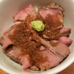 麺屋 六感堂 - ローストビーフ丼