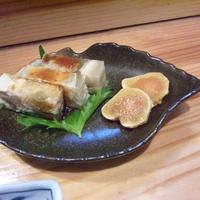 鮨処いちい - 穴子の煮こごり＆からすみ