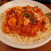 Orient Spaghetti - トマトソース（ミックス、麺大盛り） 税込1200円