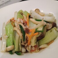 黄鶴 - 蟹肉と野菜の塩味炒め