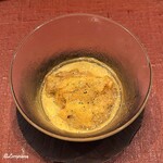 御料理 寺沢 - 伊勢海老出汁の玉締めと生海胆