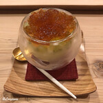 御料理 寺沢 - ﾋﾟｽﾀﾁｵﾑｰｽ､ﾒﾛﾝ､紅茶ｼﾞｭﾚ