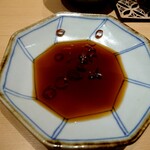 鮨 さいとう - 穴子用ピリ辛醤油