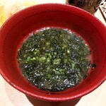 鮨 さいとう - 味噌汁