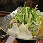 旬味漫菜 ひろ幸 - イワシつみれとイカの鍋