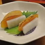 旬味漫菜 ひろ幸 - 炙り唐墨と大根