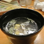 旬味漫菜 ひろ幸 - スッポンのお吸い物