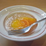 日本料理 松下 - 柿のデザート