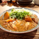 Bistro Rojiura - 野菜とレンズ豆のカレー レモンライス1,430円 202109