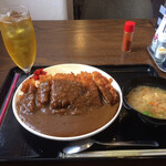 わ楽 - カツカレー  880円   R3.9.14