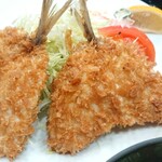 味の大番 - アジフライ定食