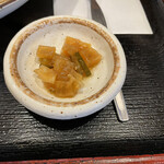 とんかつ まさむね - 福神漬け