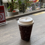 ペーパーバックカフェ - カフェ・ラテ ¥370