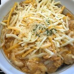 なか卯 - 濃厚チーズの親子丼(2021.8.16)