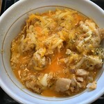なか卯 - 濃厚チーズの親子丼に溶き卵(2021.8.16)