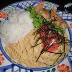 キッチン ニューほしの - 週替わり♪大好きな鶏唐とたらこぱすた♪ご飯もついてました♪