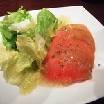 小江戸 鮒忠 - トマトサラダ
