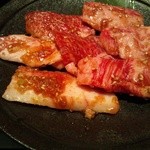 カルビ屋大福 - 尾崎牛カルビ 甘味があるうまい肉です