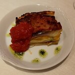 リストランテ ラ ソリア - 小さな温前菜（2021.8）