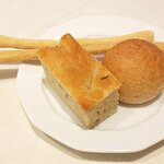 リストランテ ラ ソリア - バンとグリッシーニ（2021.8）