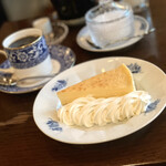 高山珈琲 - ニューヨークチーズケーキセット