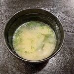 旬香創新 酔鶏 - 味噌汁