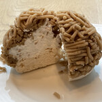 ラ・プレシューズ - 和栗モンブラン2021　断面