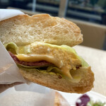 ラ・プレシューズ - 玉子サラダがホイップクリームみたいに ふんわりした食感なのがいい感じ♡