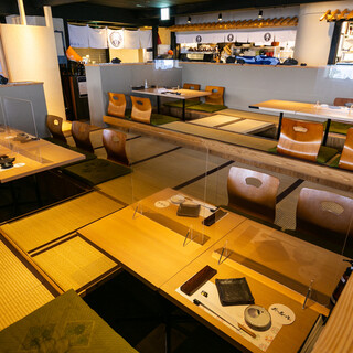 座席 夜景 個室 肉割烹 牛若丸 梅田店 東梅田 居酒屋 食べログ