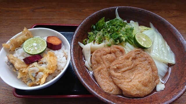 健康うどん500円 By タクドラの金太郎2 竹庵 チクアン 蔵本 定食 食堂 食べログ