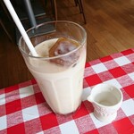 ミディリュヌ - ミルクコーヒー（冷たいの）単品　480円　2021/09