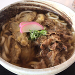 くまもと中央カントリークラブ - 肉ゴボウ天うどん