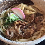 くまもと中央カントリークラブ - 肉ゴボウ天うどん
