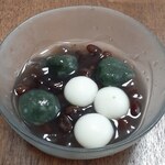 源吉兆庵 - 白玉入れてアレンジしました