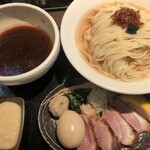 鴨出汁中華蕎麦 麺屋yoshiki - 特製鴨出汁手揉み醤油つけ蕎麦