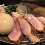 鴨出汁中華蕎麦 麺屋yoshiki - 特製鴨出汁手揉み醤油つけ蕎麦